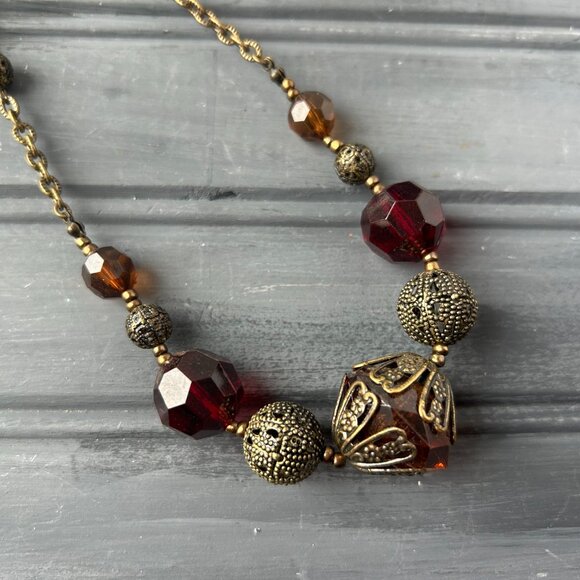 Lot of Brown Necklaces - Picture 4 of 9